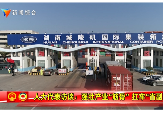 人大代表访谈：强壮产业“筋骨” 扛牢“省副”担当