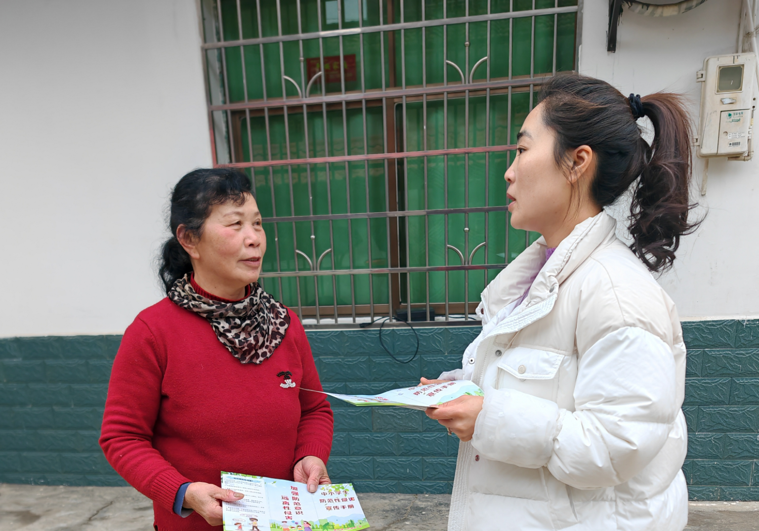 营田镇妇联组织开展防性侵安全教育宣传